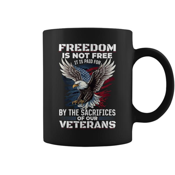 Veteran Vets Us Veteran Patriotic Freedom Is Not Free Veterans Coffee Mug