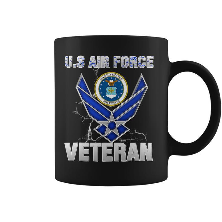 Veteran Vets Vintage Us Air Force Veteran Tee Vintage Usaf Veterans Coffee Mug