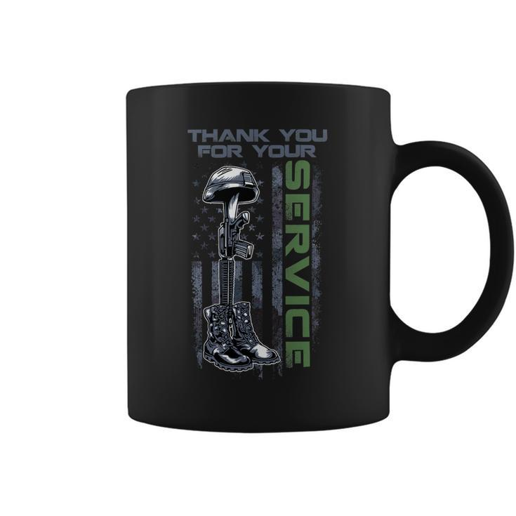 Veterans Day Thank You For Your Service 45 Coffee Mug