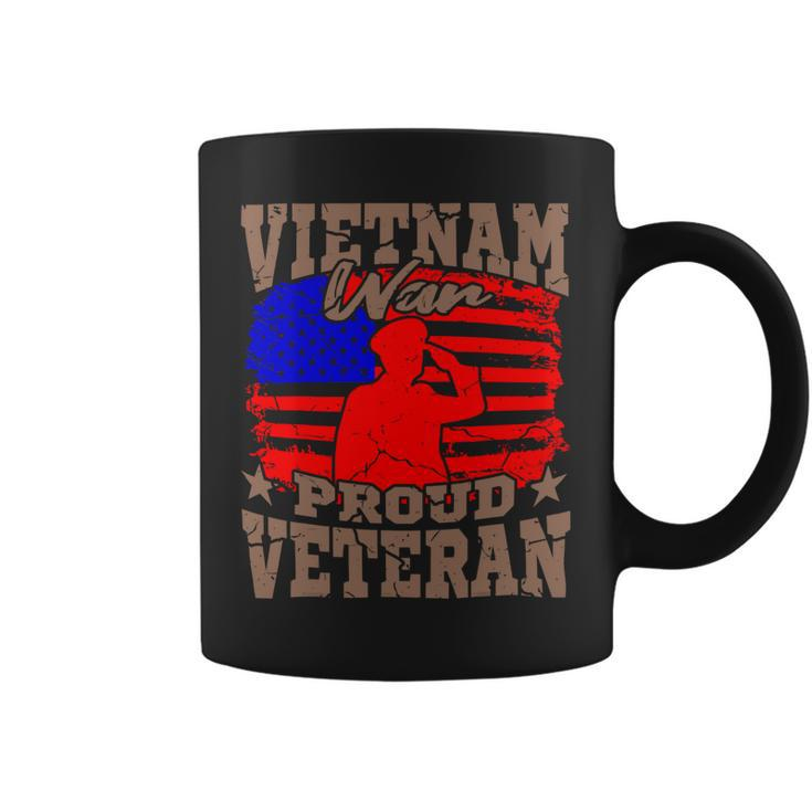Veterans Day Vietnam War Proud Veteran 259 Coffee Mug
