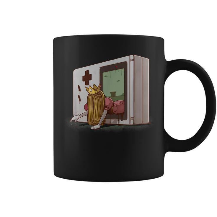 Video Gamer Retro Video Game Pocket Horror Retro Coffee Mug