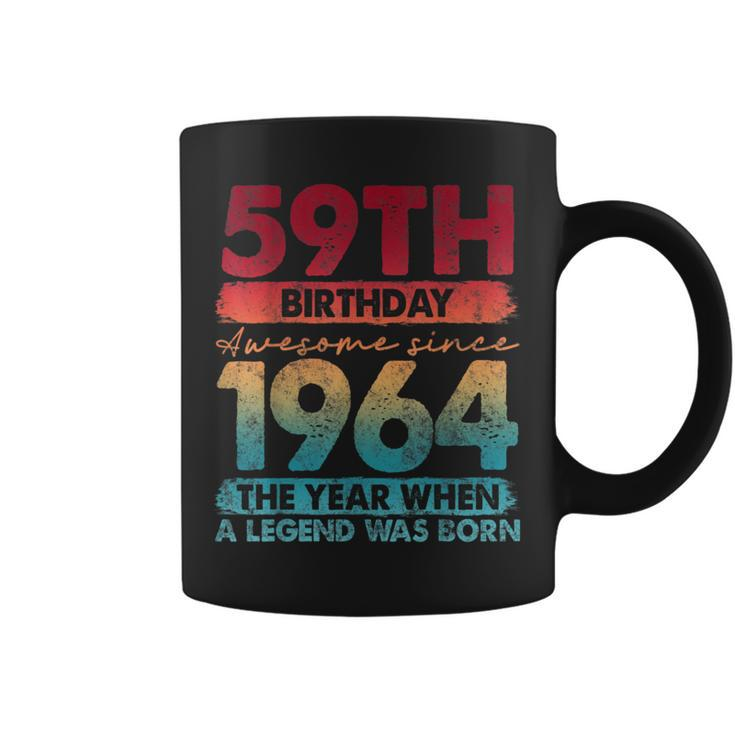 Vintage 1964 59 Year Old Limited Edition 59Th Birthday Coffee Mug
