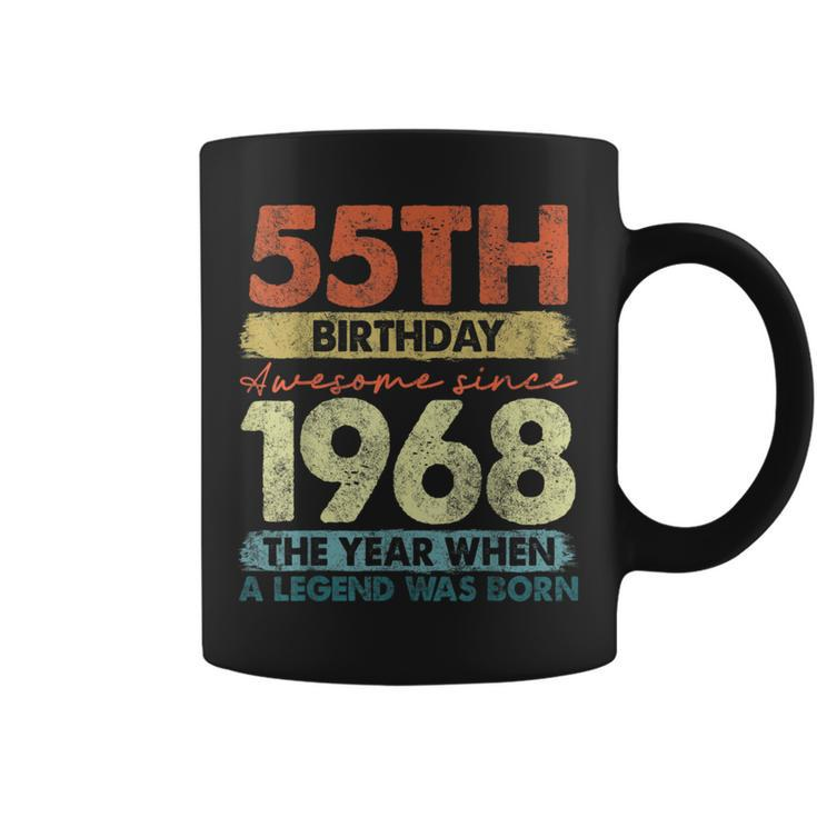 Vintage 1968 55 Year Old Gifts Limited Edition 55Th Birthday  Coffee Mug