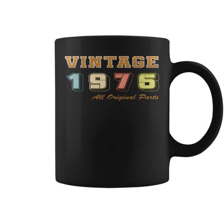 Vintage 1976 All Original Parts 1976 Birthday Coffee Mug