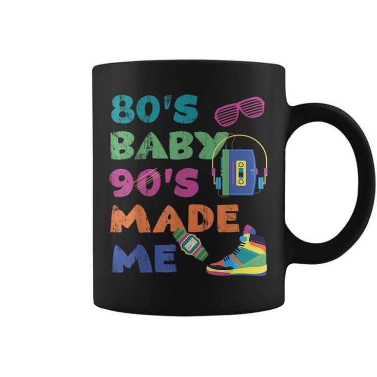 Vintage 1980S 80S Baby 1990S 90S Made Me Retro Nostalgia  Coffee Mug