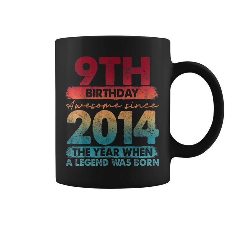 Vintage 2014 9 Year Old Limited Edition 9Th Birthday Coffee Mug