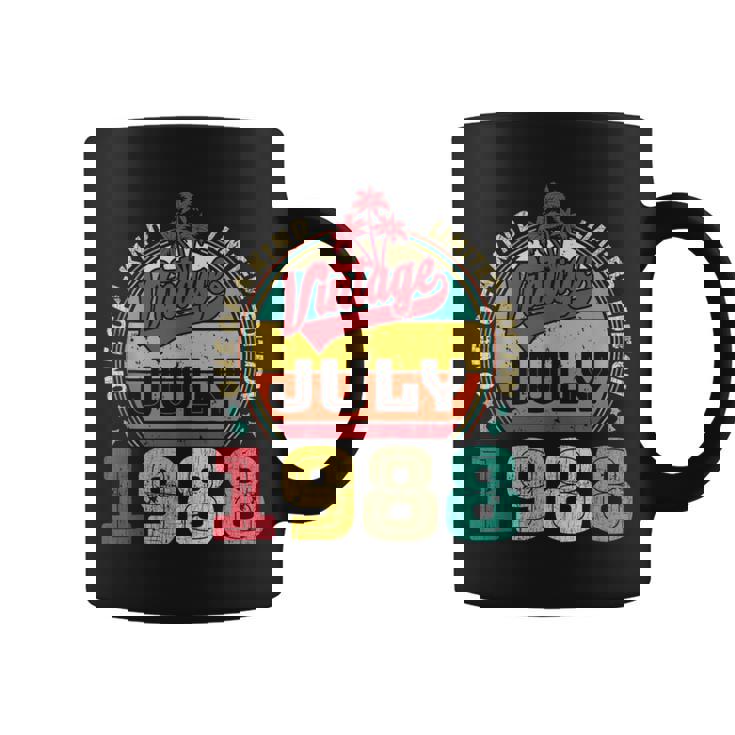 Vintage 35Th Birthday Awesome Since July 1988 Coffee Mug