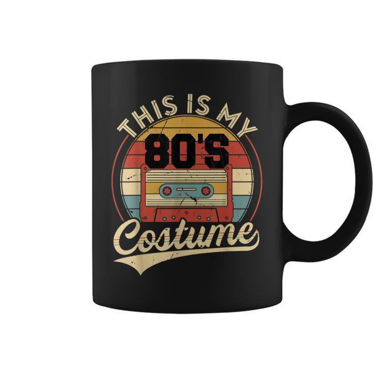 Vintage 80S Outfit This Is My 80'S Costume Party Coffee Mug
