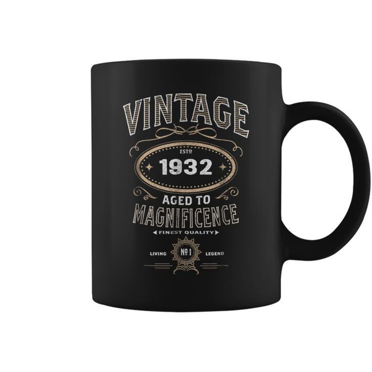 Vintage Aged To Magnificence 1932 86Th Birthday Gift Coffee Mug