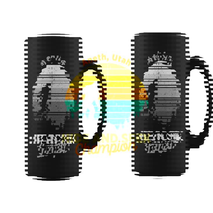 Vintage Aneth Utah Mountain Hiking Souvenir Print Coffee Mug