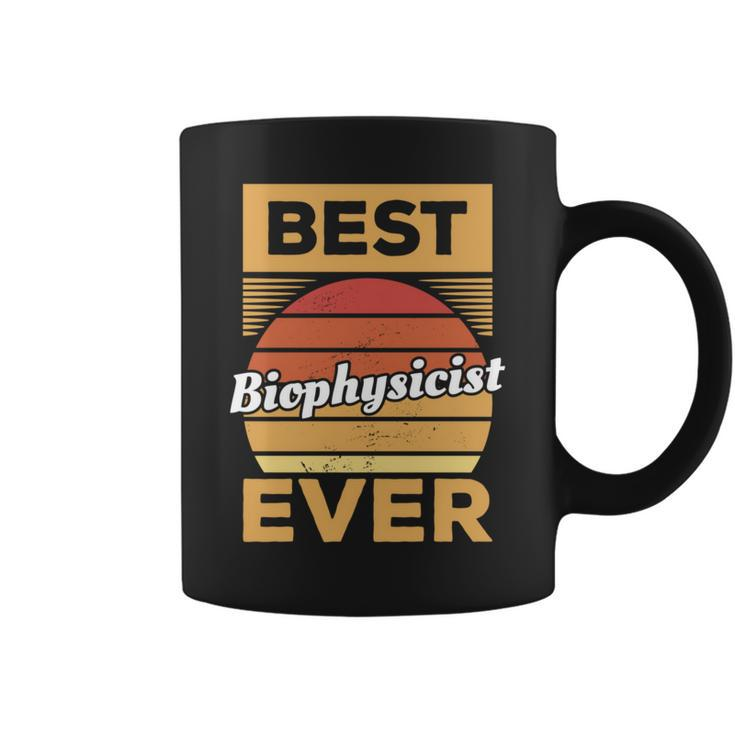 Vintage Best Biophysicist Ever Biophysics Coffee Mug