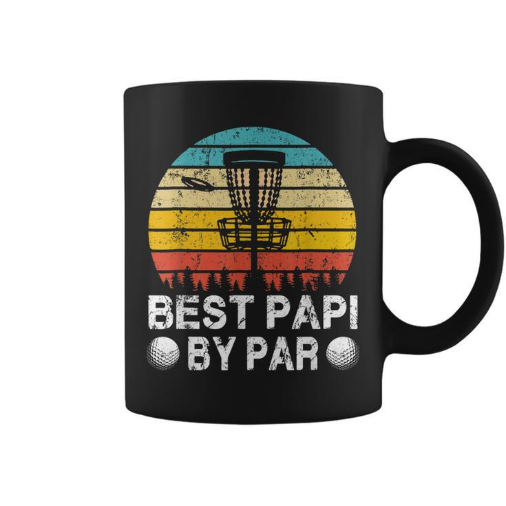 Vintage Best Papi By Par Disc Golf Golfer Fathers Day Coffee Mug