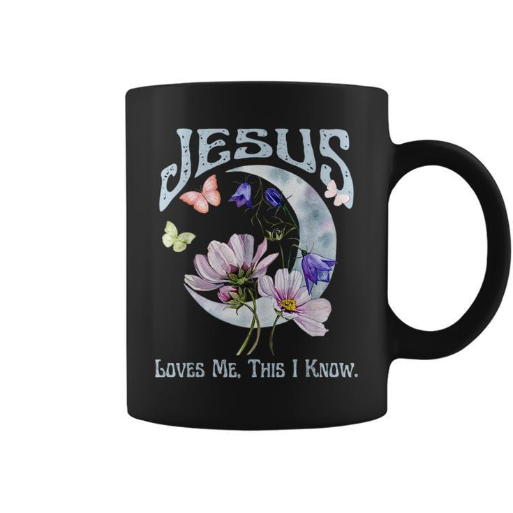 Vintage Boho Retro Christian Faith Jesus Inspirational Grace  Faith Funny Gifts Coffee Mug