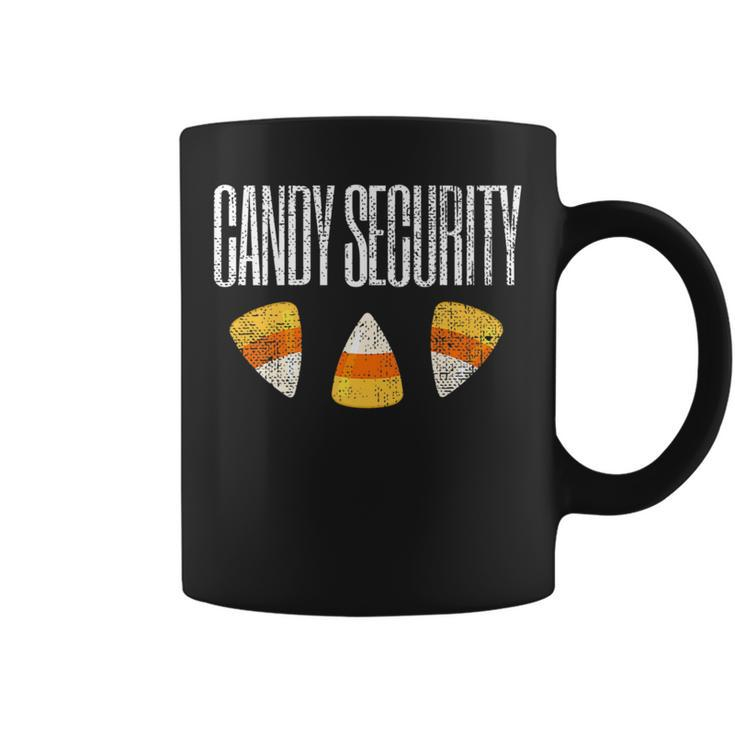 Vintage Candy Security Funny Halloween Candy Corn Gift Halloween Funny Gifts Coffee Mug