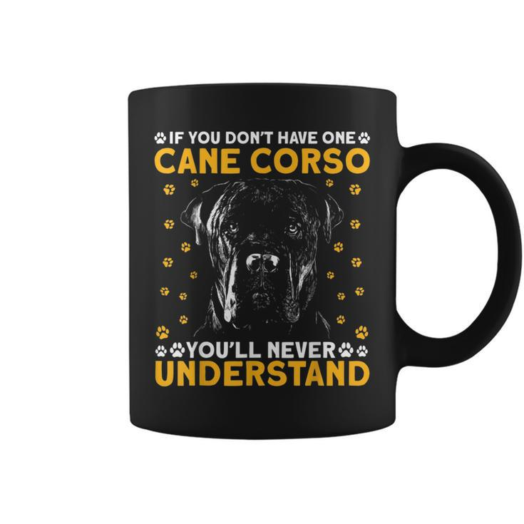 Vintage Cane Corso Italiano Italian Mastiff Dog Pet Coffee Mug