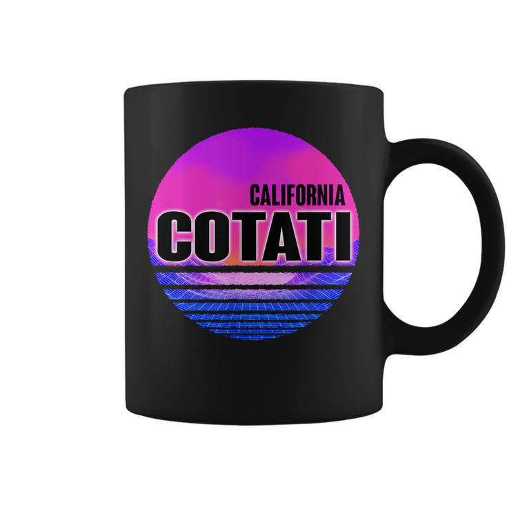 Vintage Cotati Vaporwave California Coffee Mug