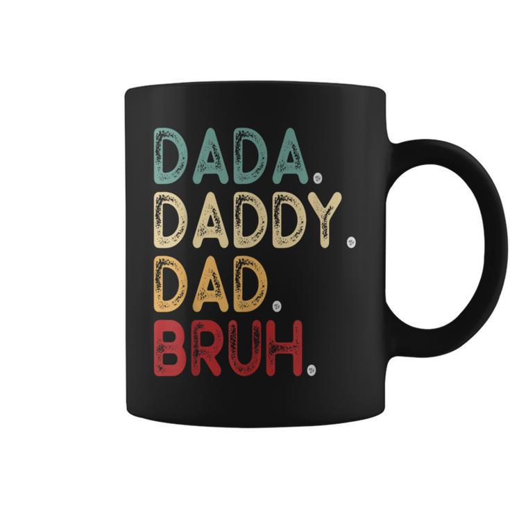 Vintage Funny Father Dada Daddy Dad Bruh  Coffee Mug