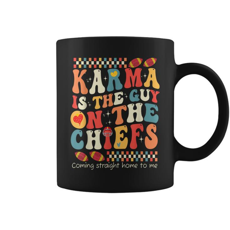 Vintage Groovy Karma Is The Guy On The Chief Coffee Mug