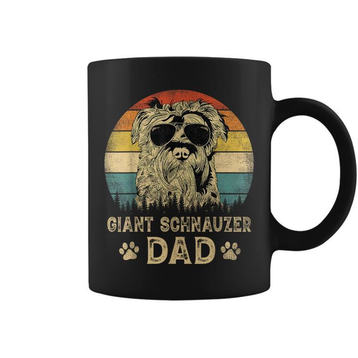 Vintage Giant Schnauzer Dad Dog Lovers Fathers Day   Coffee Mug