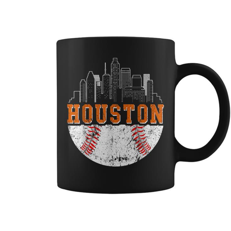 Vintage Houston Texas Pride Houston Strong Men Women  Coffee Mug