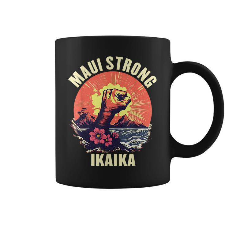 Vintage Ikaika Strong Maui Hawaii Island I Love Hawaii Coffee Mug