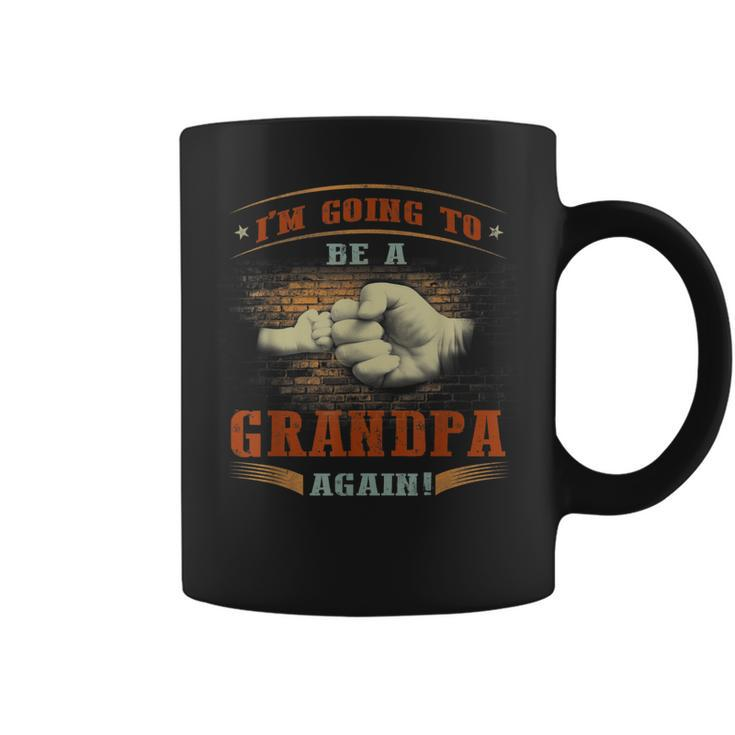 Vintage Im Going To Be A Grandpa Again  Coffee Mug