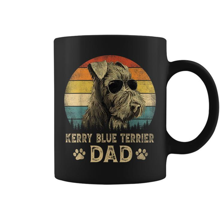 Vintage Kerry Blue Terrier Dad Dog Lovers Fathers Day   Coffee Mug