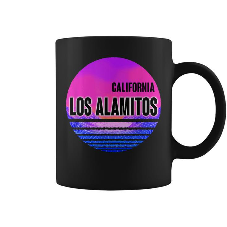 Vintage Los Alamitos Vaporwave California Coffee Mug