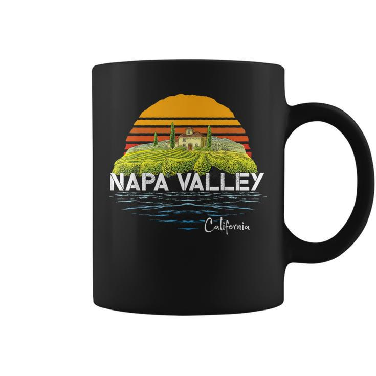 Vintage Napa Valley Winery California Souvenir Coffee Mug