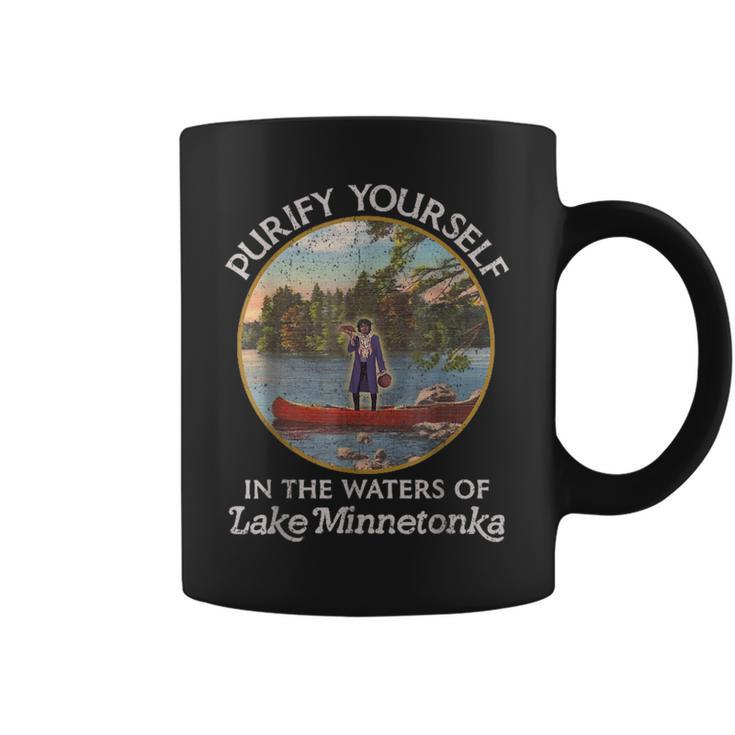 Vintage Purify Yourself In The Waters Of Lake Minnetonka Coffee Mug