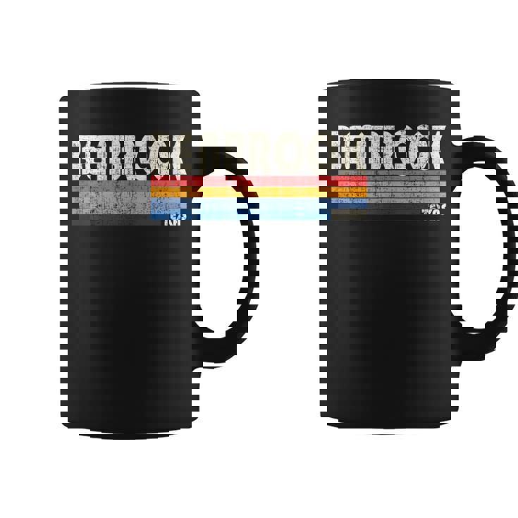 Vintage Retro 70S 80S Style Hometown Of Benbrook Tx Coffee Mug