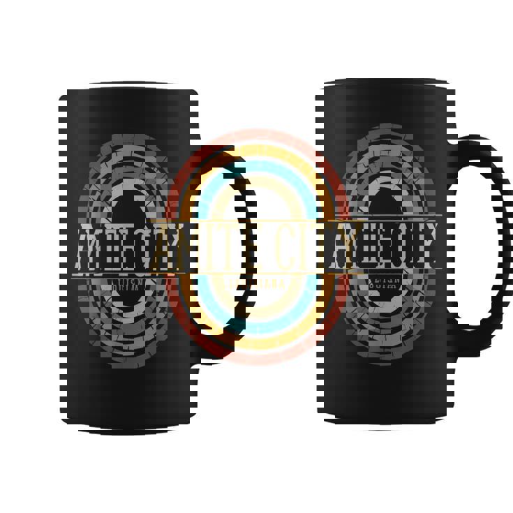 Vintage Retro Amite City Louisiana La Souvenirs Coffee Mug