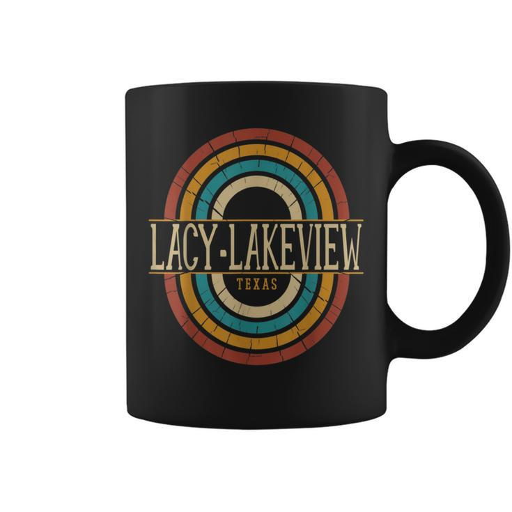 Vintage Retro Lacy-Lakeview Texas Tx Souvenirs Coffee Mug