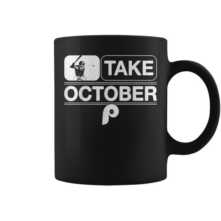 Vintage Retro Philly Take October Philadelphia Coffee Mug