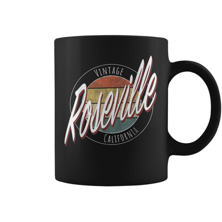 Vintage Roseville California Coffee Mug