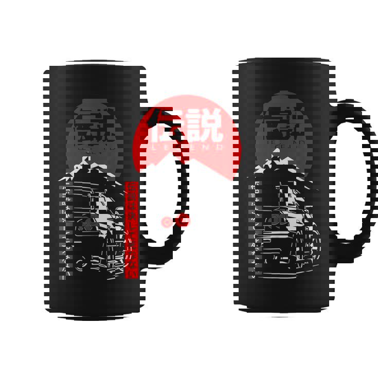 Vintage Skyline Automotive Jdm Legend Tuning Car Coffee Mug