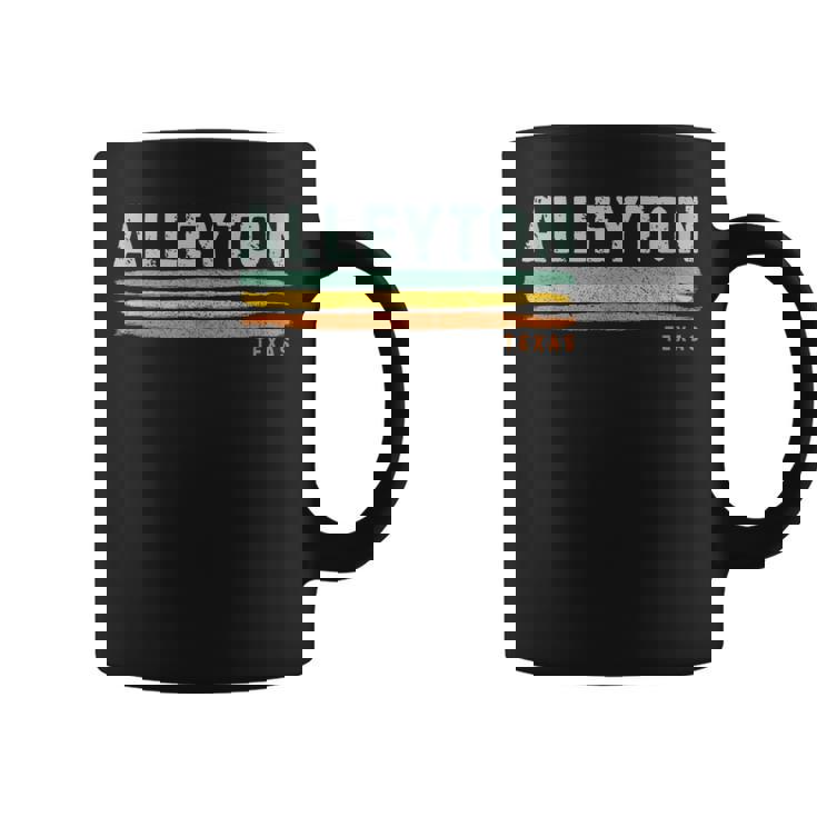 Vintage Stripes Alleyton Tx Coffee Mug