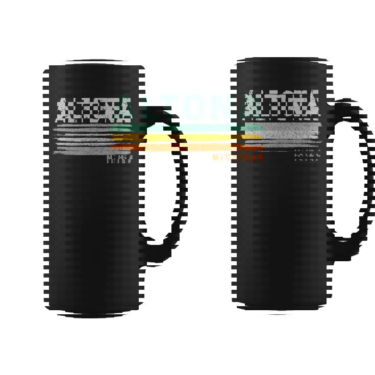 Vintage Stripes Altona Mi Coffee Mug