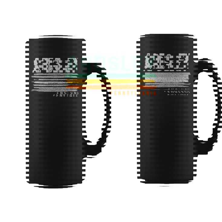 Vintage Stripes Ardsley Pa Coffee Mug