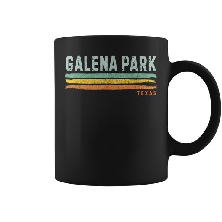 Vintage Stripes Galena Park Tx Coffee Mug