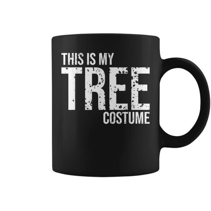 Vintage This Is My Tree Costume Design For Halloween Halloween Funny Gifts Coffee Mug