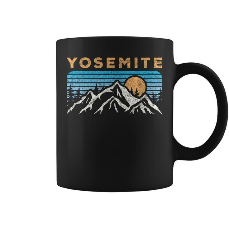 Vintage Yosemite California Retro National Park Souvenir  Coffee Mug