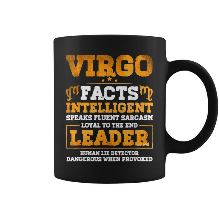Virgo Facts Intelligent Zodiac Birthday August September  Coffee Mug