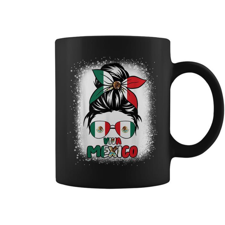 Viva Mexico Girls Mexican Flag Pride Coffee Mug