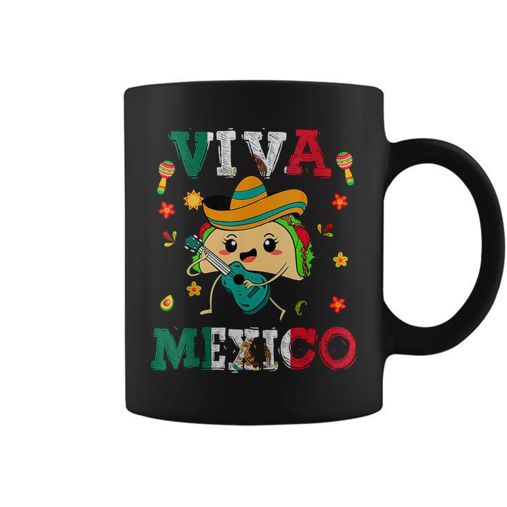 Viva Mexico Independence Day Pride Mexican Tacos Fiesta Coffee Mug