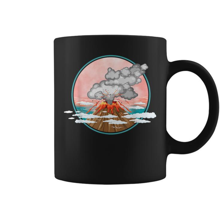 Volcano Eruption Geophysicist Geography Volcanologist Coffee Mug