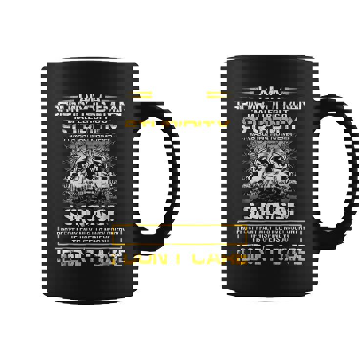 Walk Away I Am A Grumpy Old Man I Was Born In November Old Man Funny Gifts Coffee Mug