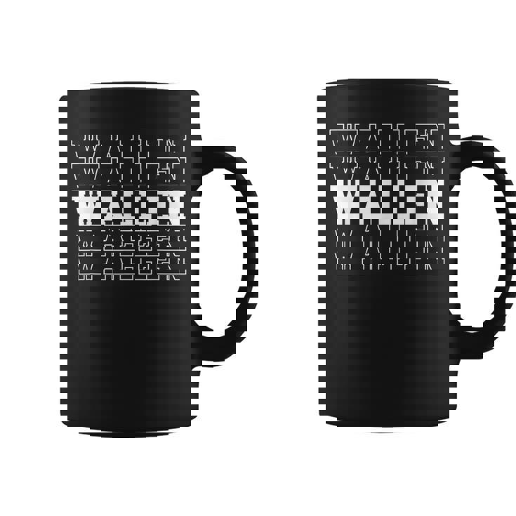 Wallen Family Member Last Name Wallen Funny Last Name Designs Funny Gifts Coffee Mug