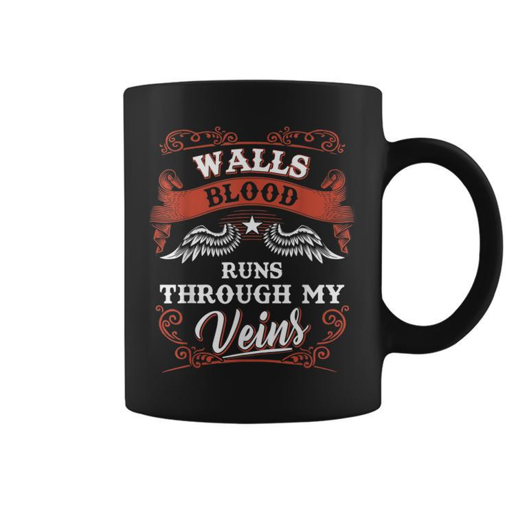 Walls Blood Runs Through My Veins Family Christmas Coffee Mug