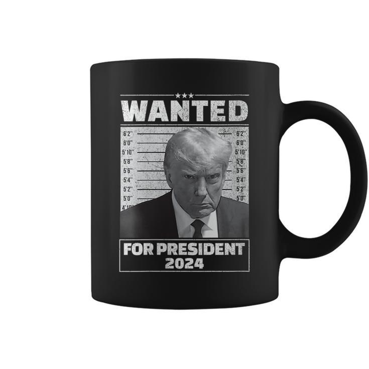 Wanted For President 2024 Trump Hot Coffee Mug